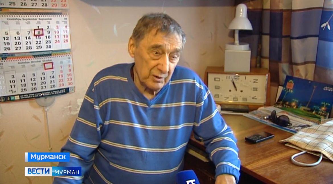 Свой 90-летний юбилей отмечает почетный гражданин Мурманска Игорь Яковлевич Калошин